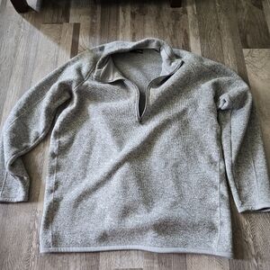 Sunice XXL Stormpack Gray Quarter Zip Fleece Golfcore Ski Pullover